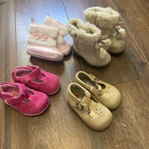 Baby Girl Shoes - size 3